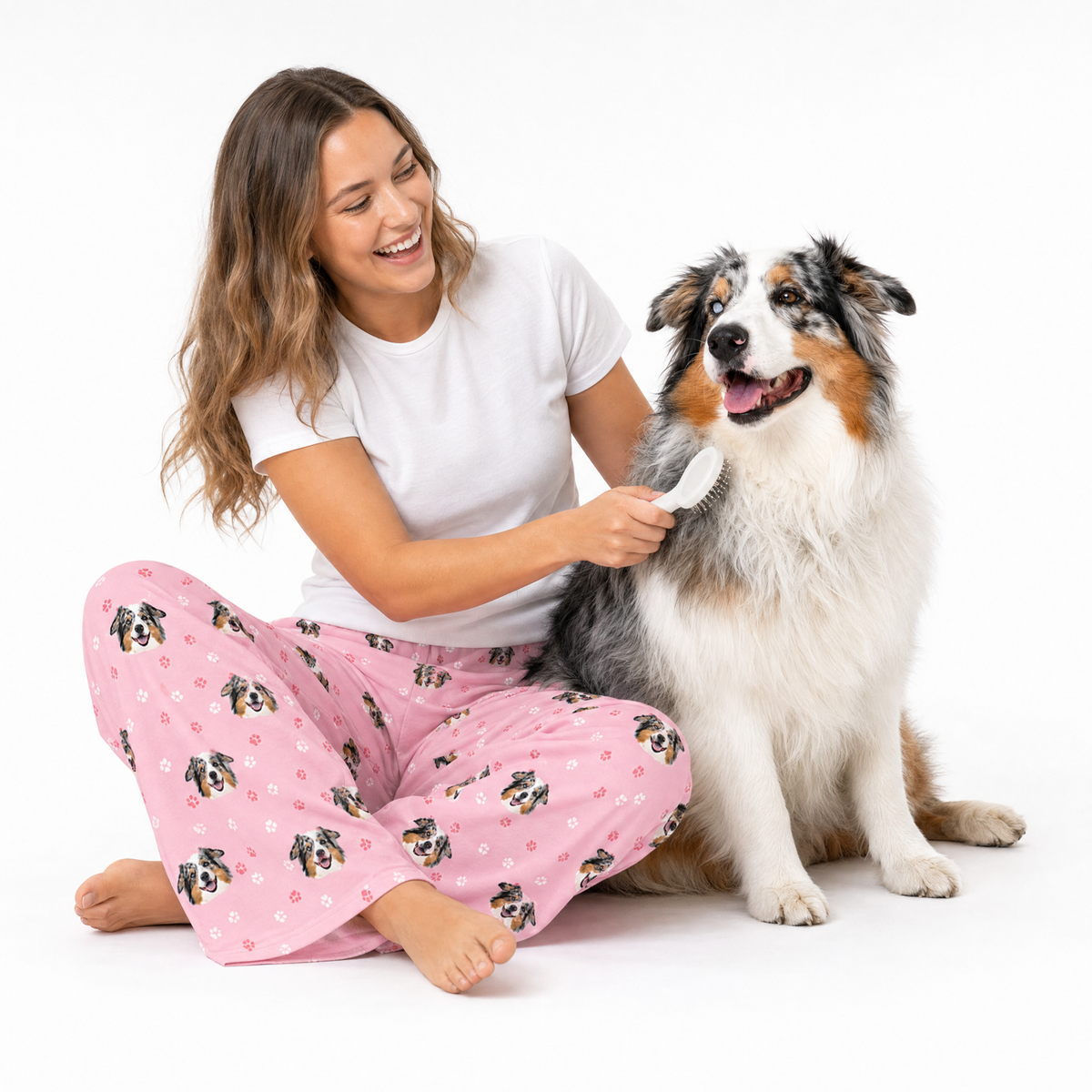 Adult Custom Pet Face Pajama Pants