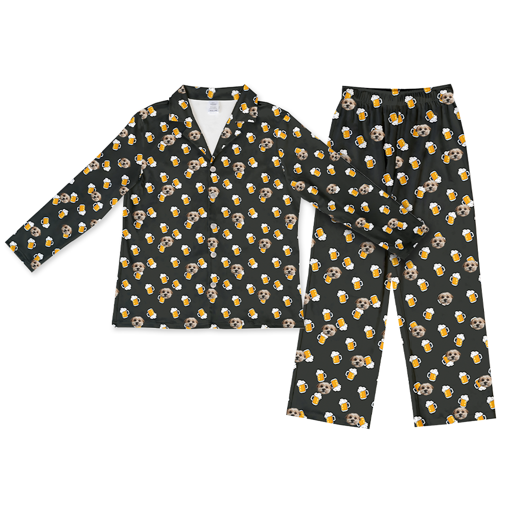 BeerLongPajamaSet(Shirt&amp;Pants)1Pet