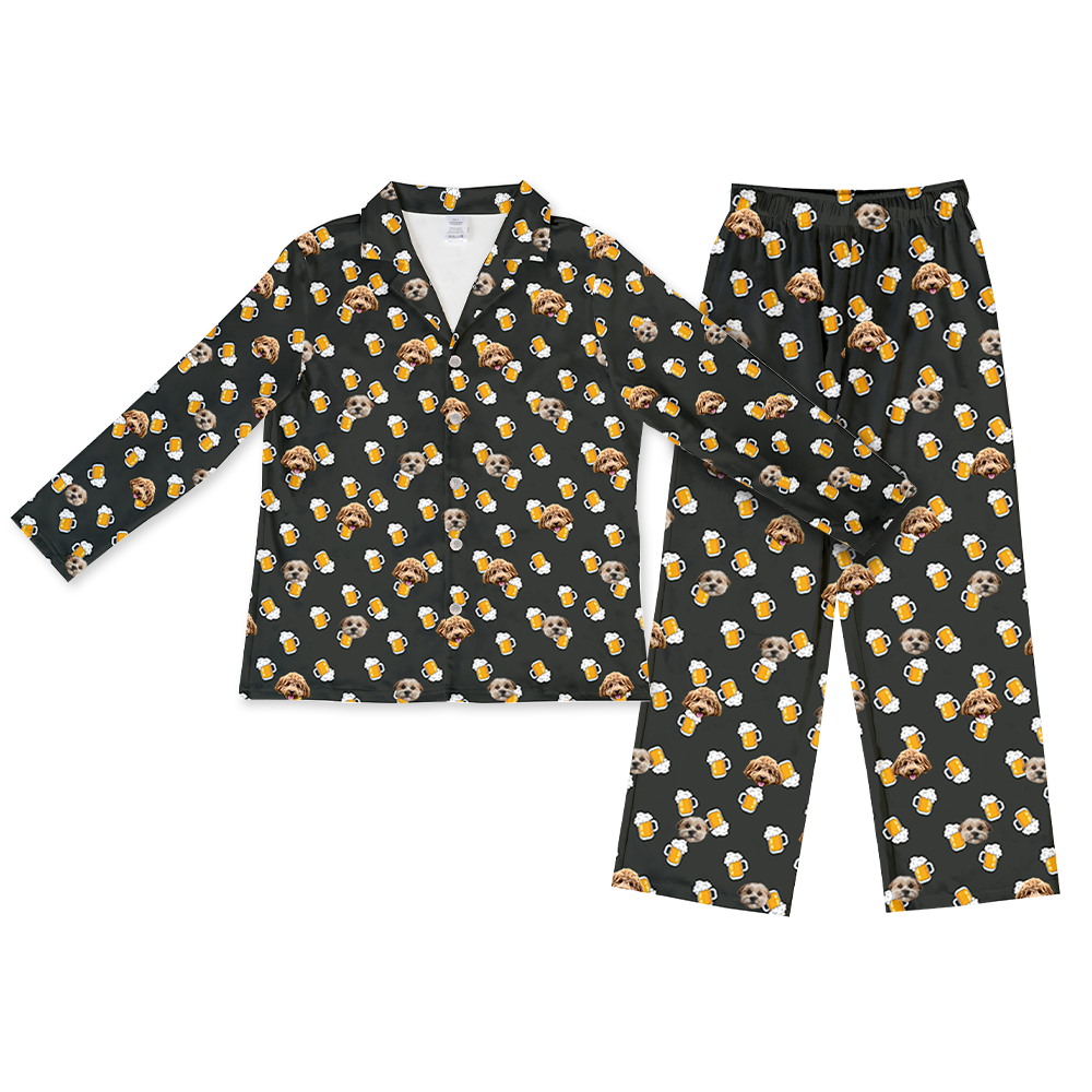BeerLongPajamaSet(Shirt&amp;Pants)2Pets