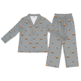 SlateGrayPajamaSet(Shirt&Pants)2Pets