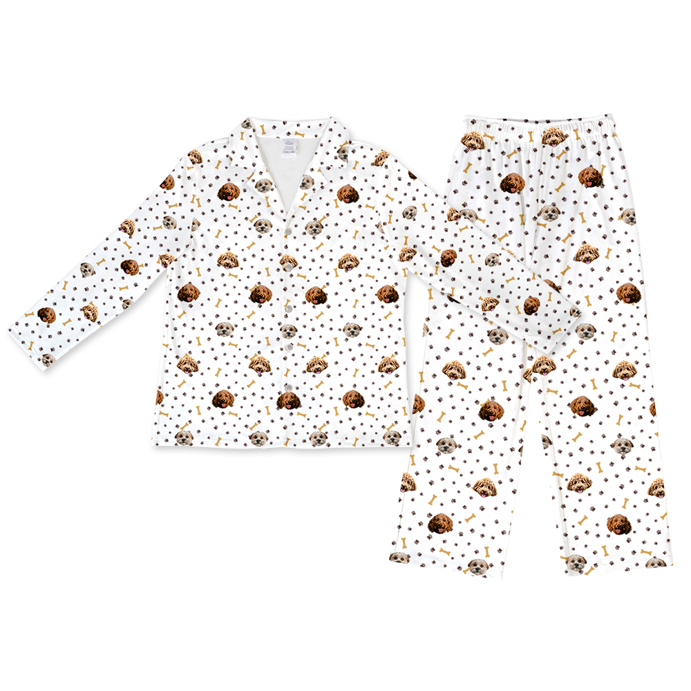 PawsandBonesLongPajamaSet(Shirt&Pants)3Pets