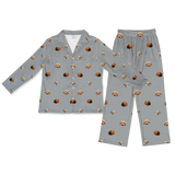 SlateGrayPajamaSet(Shirt&Pants)3Pets