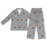 SlateGrayPawsPajamaSet(Shirt&Pants)3Pets