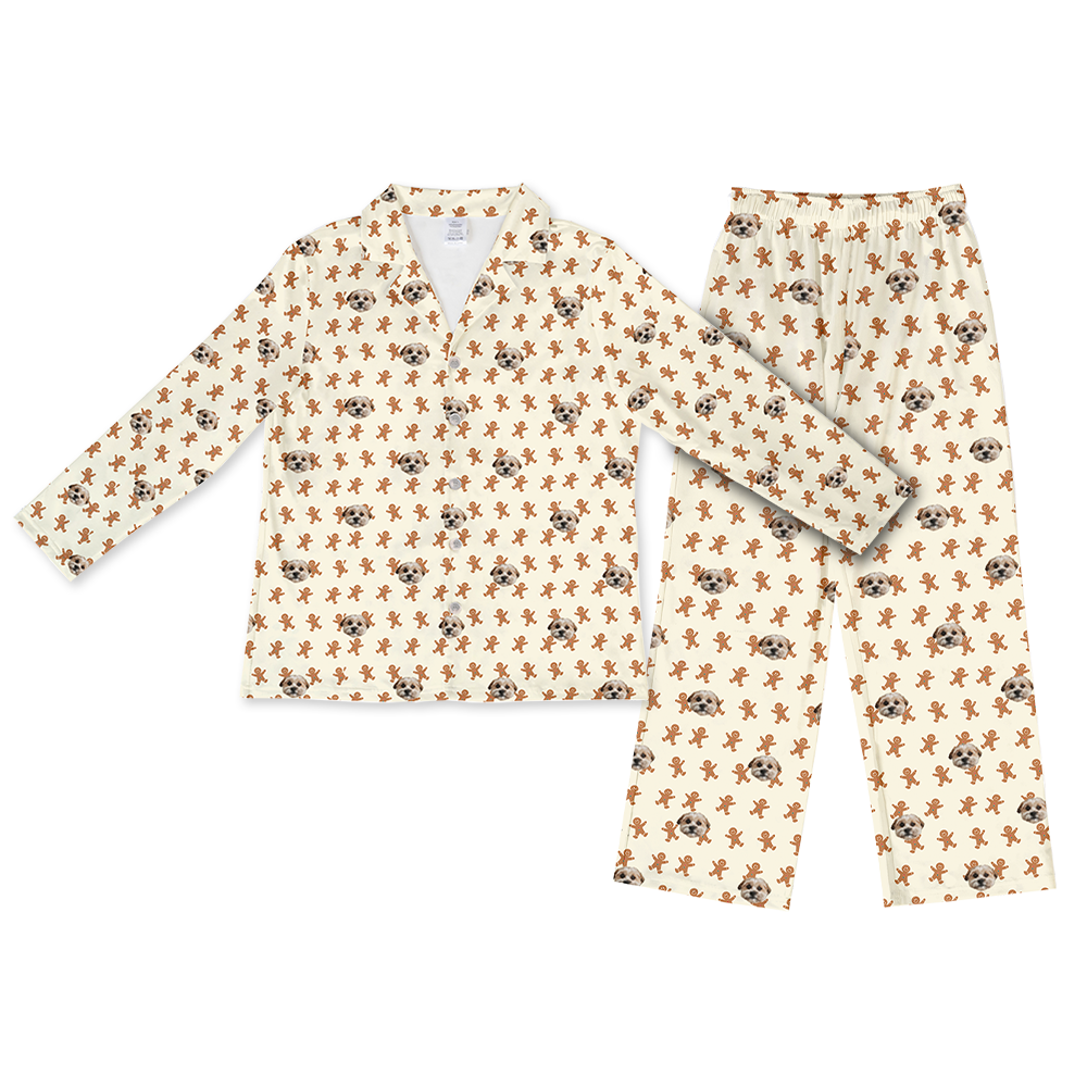 GingerbreadLongSleevePajamaShirt&amp;PantsSet