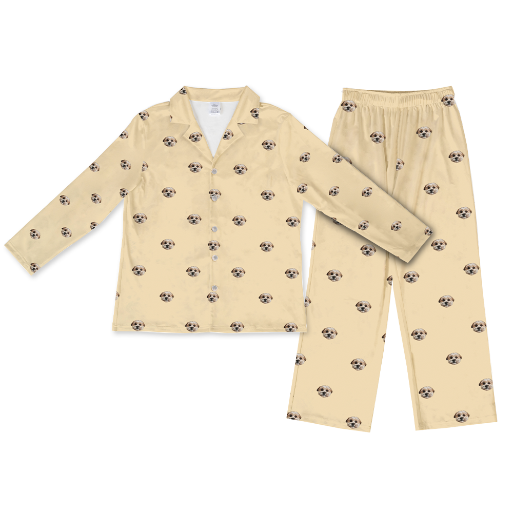 ButterYellowLongSleevePajamaShirt&amp;PantsSet