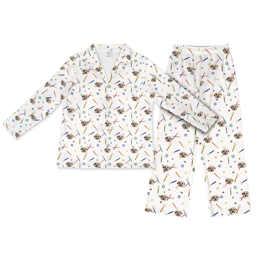 EightNightsLongSleevePajamaShirt&PantsSet