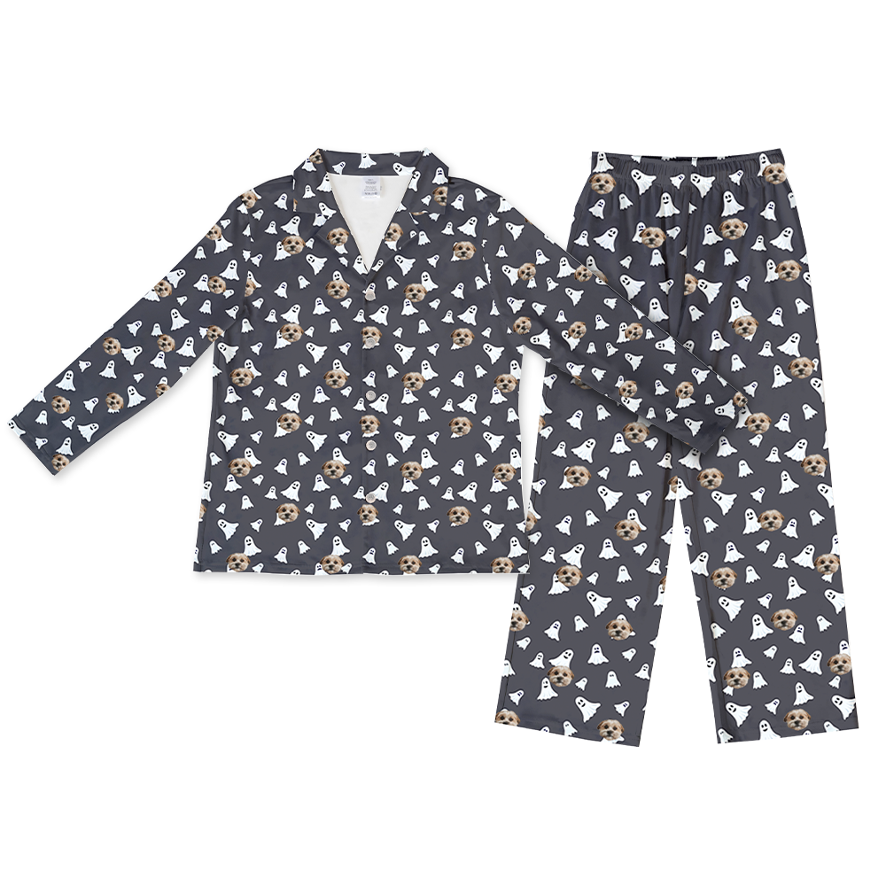 GhostsLongPajamaSet(Shirt&Pants)