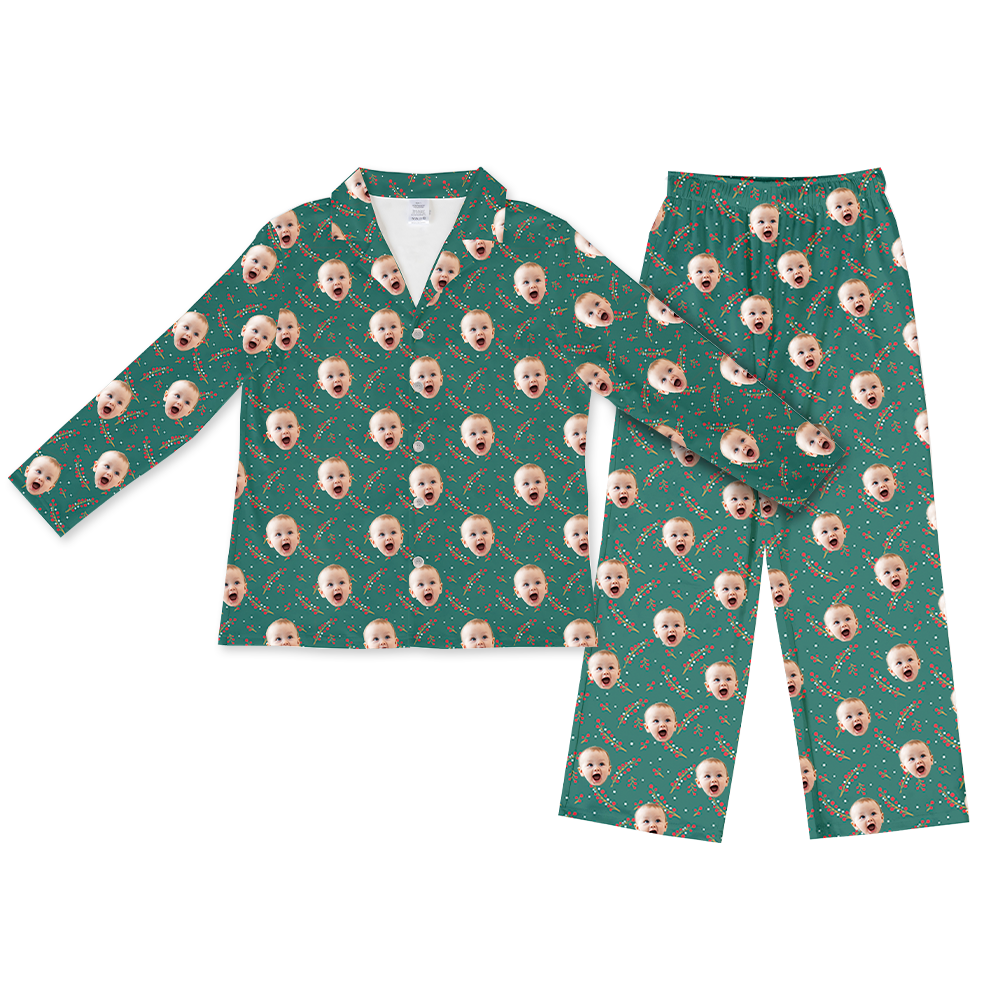 BerriesLongSleevePajamaShirt&PantsSet