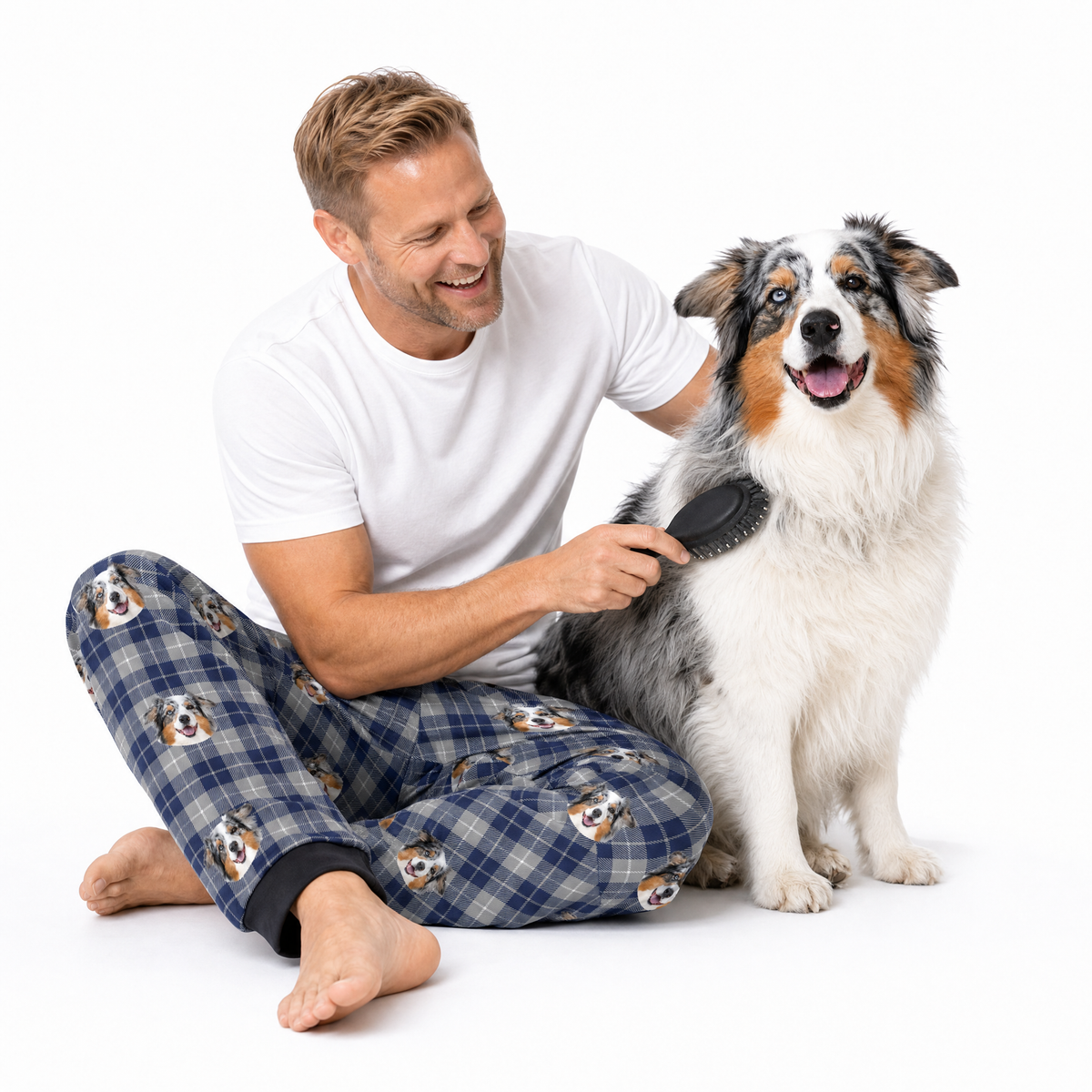 Pyjama boutonné adulte long
