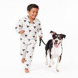 Kids Custom Cartoon Pet Face Pajamas