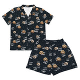 ILoveDadPajamaSet(Shirt&Shorts)2Pets