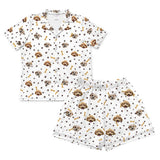 PawsandBonesShortPajamaSet(Shirt&Shorts)2Pets