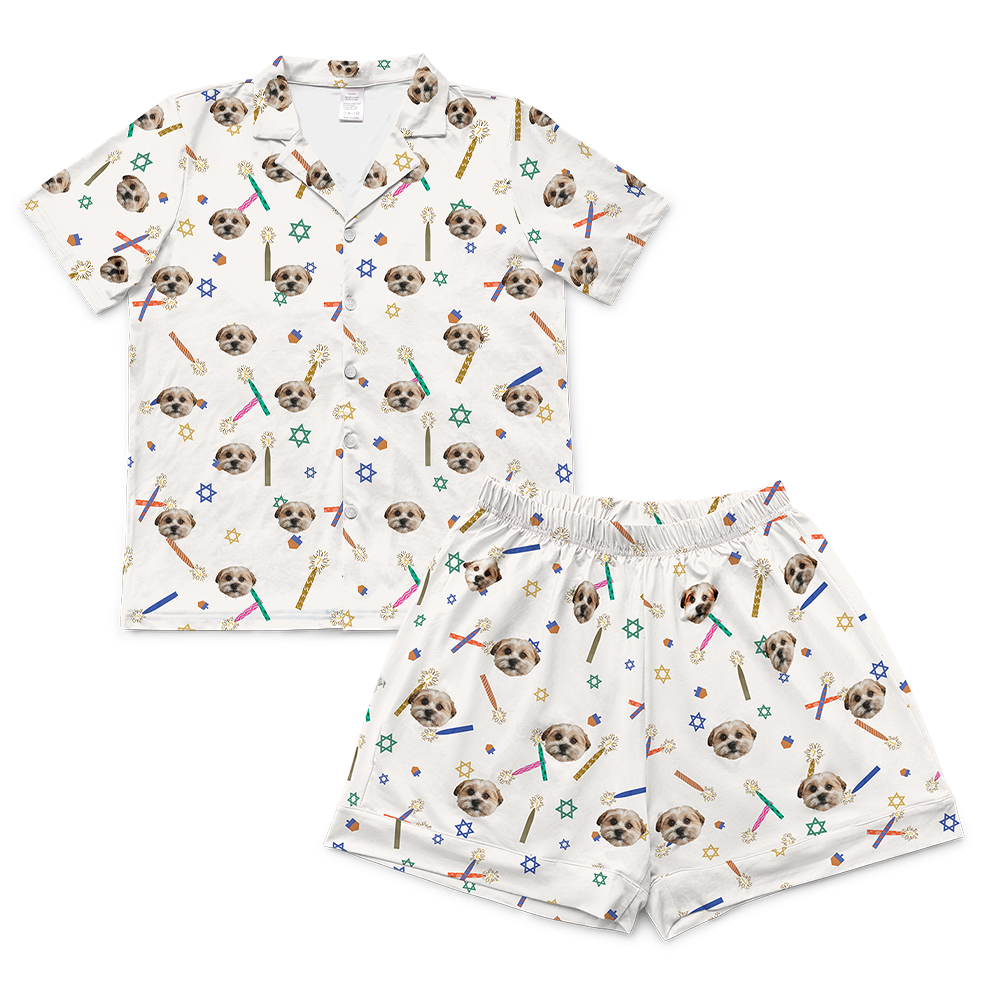 EightNightsShortSleevePajamaShirt&amp;ShortsSet