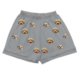 SlateGrayPajamaShorts2Pets