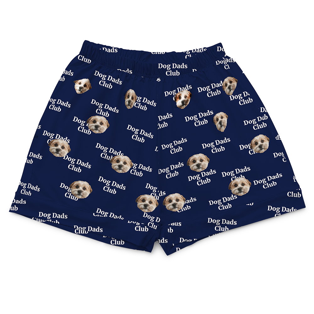 DogDadsClub-NavyPajamaShorts
