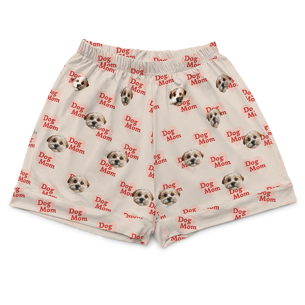 DogMomPajamaShorts