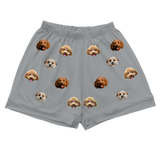 SlateGrayPajamaShorts3Pets