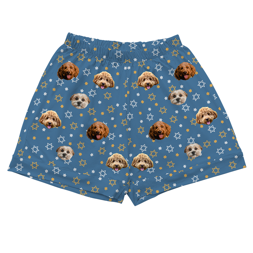 StarofDavidPajamaShorts3Pets