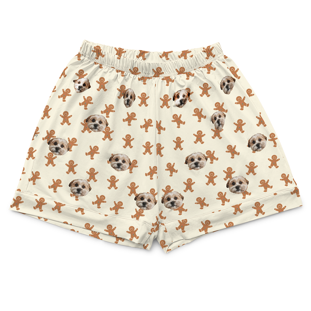 GingerbreadPajamaShorts