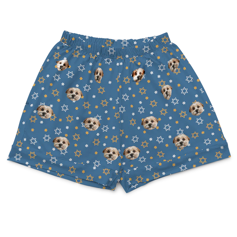 StarofDavidPajamaShorts