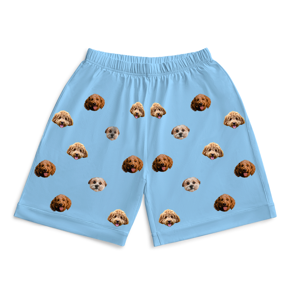 SkyBluePajamaShorts7-InchInseamShorts3PetImages(+$8.00)