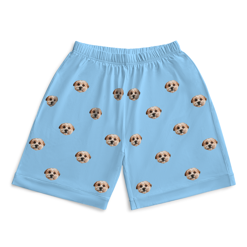 SkyBluePajamaShorts7-InchInseamShorts1PetImage