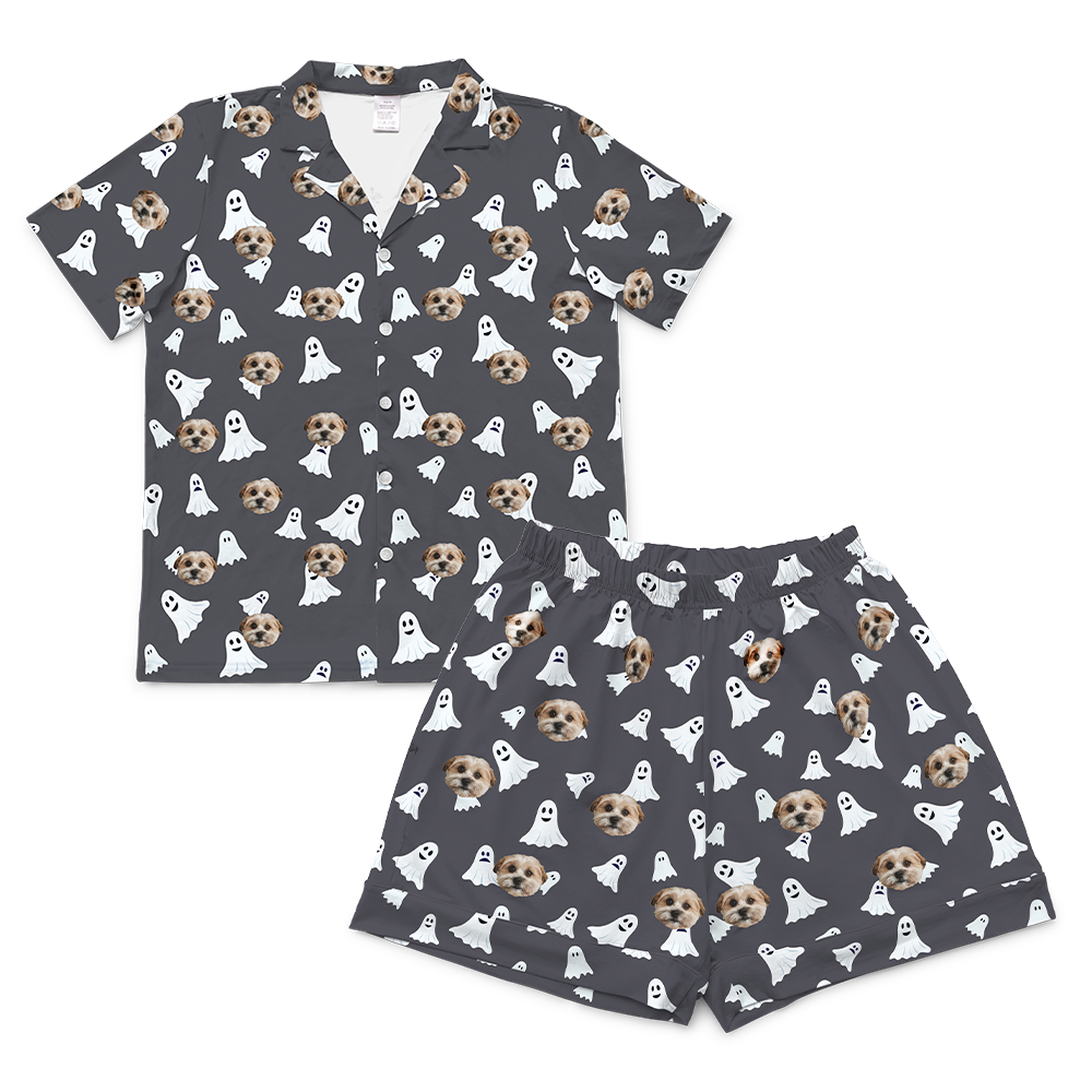 GhostsShortPajamaSet(Shirt&amp;Shorts)
