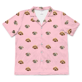 PinkDreamShortSleevePajamaShirt2Pets