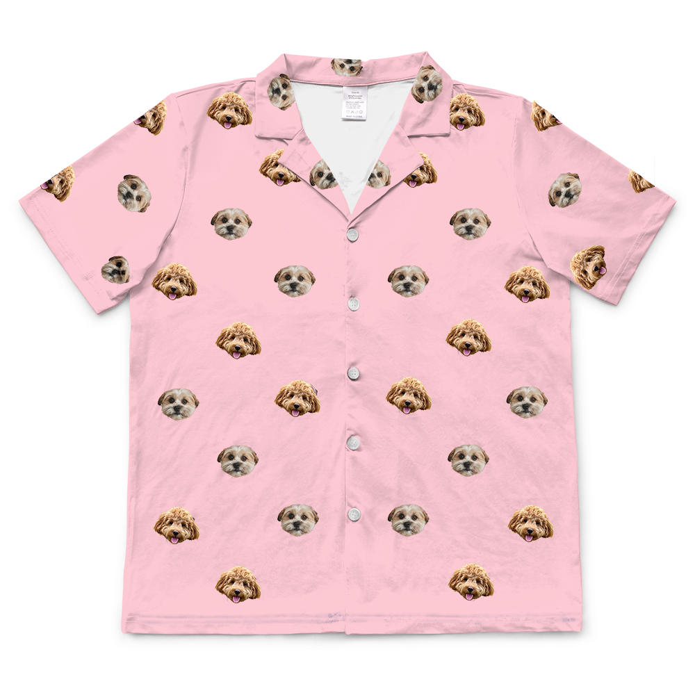 PinkDreamShortSleevePajamaShirt2PetImages(+$4.00)