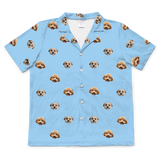 SkyBlueShortSleevePajamaShirt2Pets