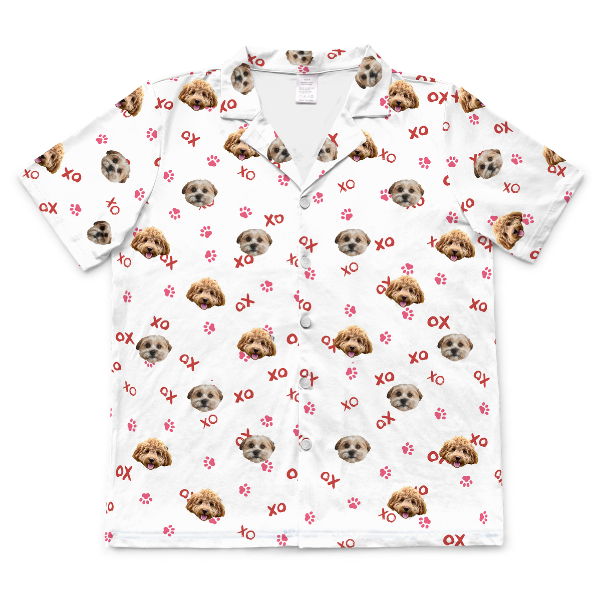 PawfectLoveShortSleevePajamaShirt2Pets