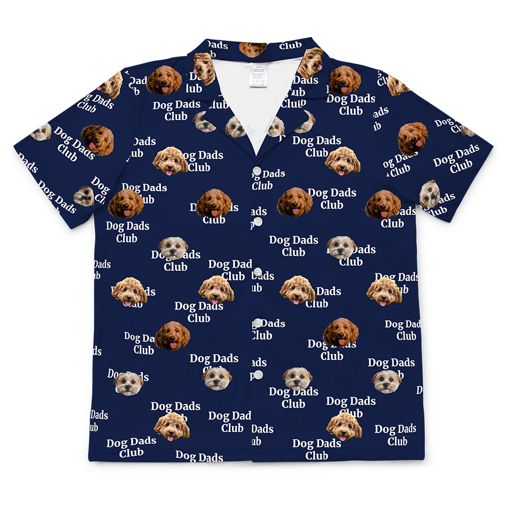 DogDadsClub-NavyShortSleevePajamaShirt3Pets