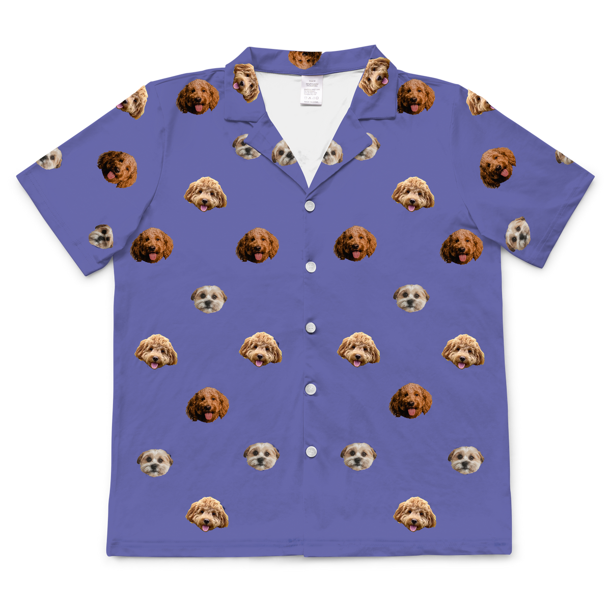 GrapeShortSleevePajamaShirt3Pets