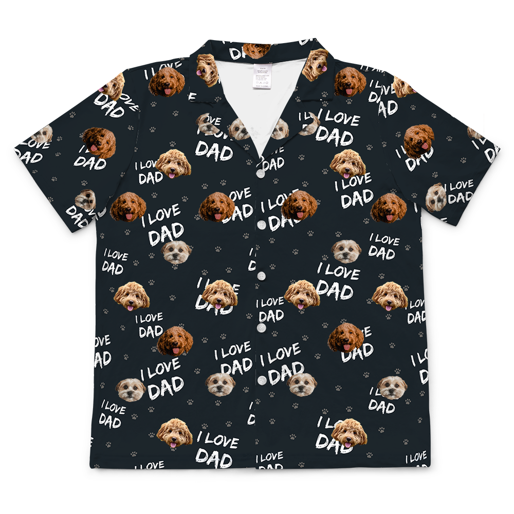 ILoveDadShortSleevePajamaShirt3Pets