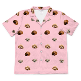 PinkDreamShortSleevePajamaShirt3Pets