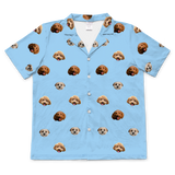 SkyBlueShortSleevePajamaShirt3Pets