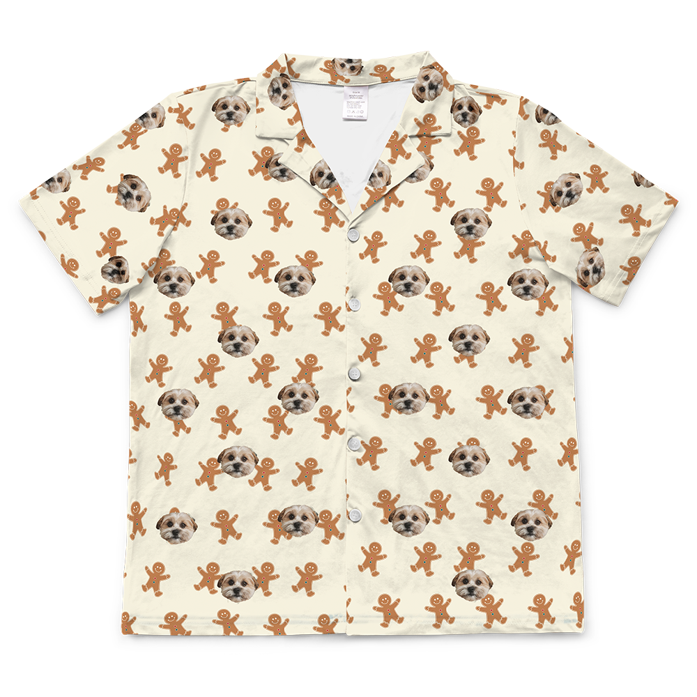 GingerbreadShortSleevePajamaShirt