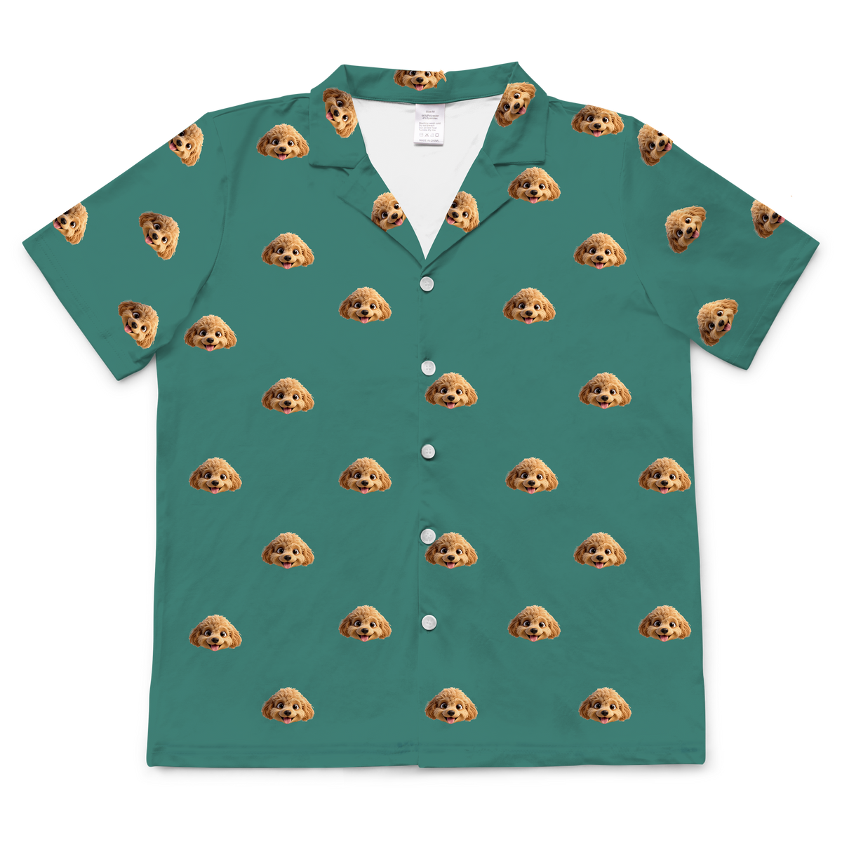 SolidGreenShortSleevePajamaShirt