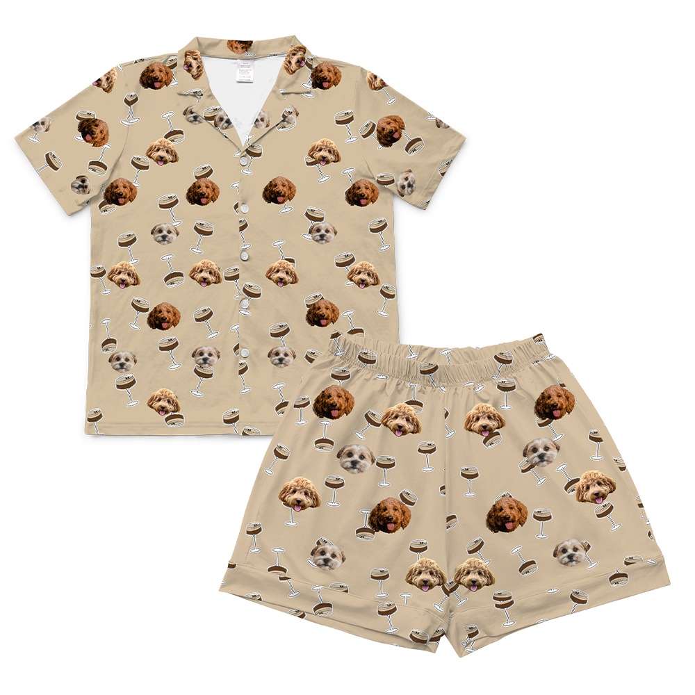 EspressoMartinisShortSleevePajamaShirt3Pets