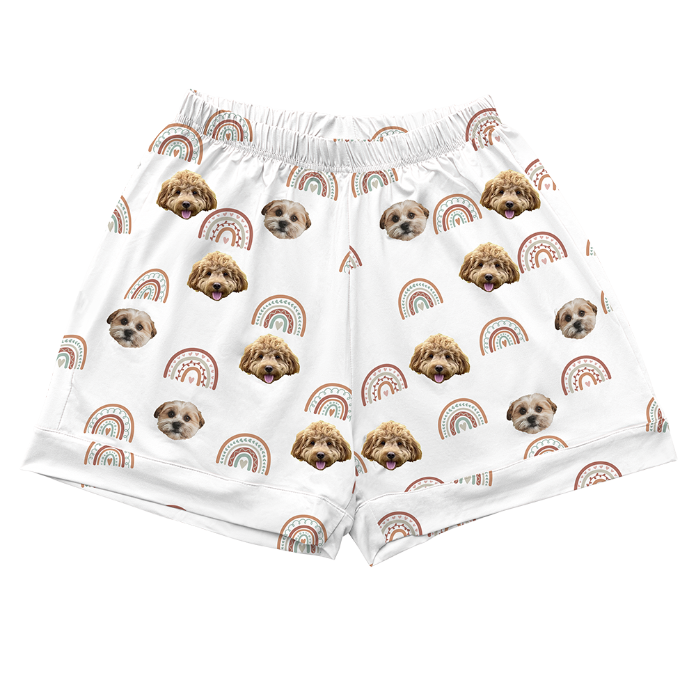 BohoRainbowsPajamaShirt2Pets