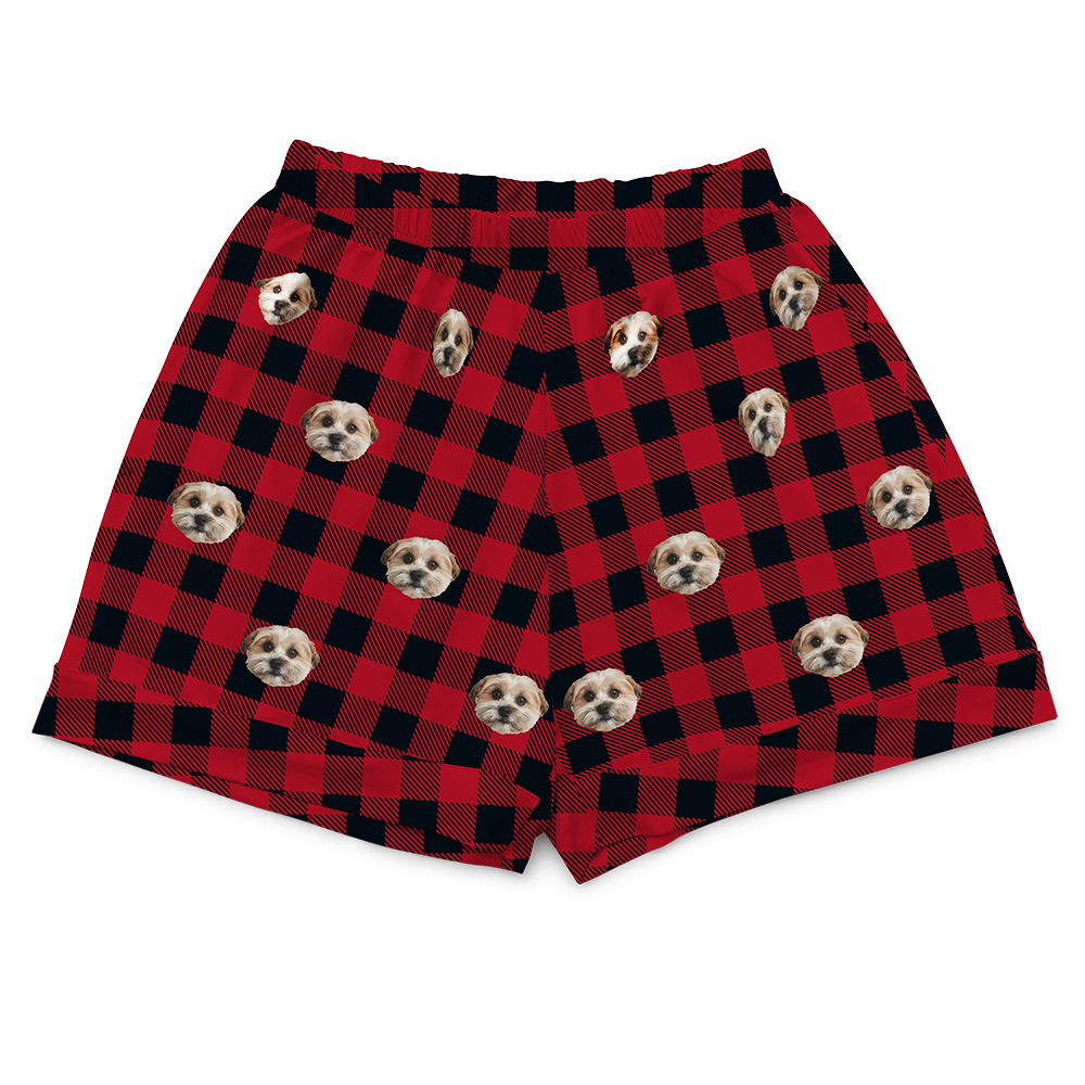 BuffaloPlaidPajamaShorts
