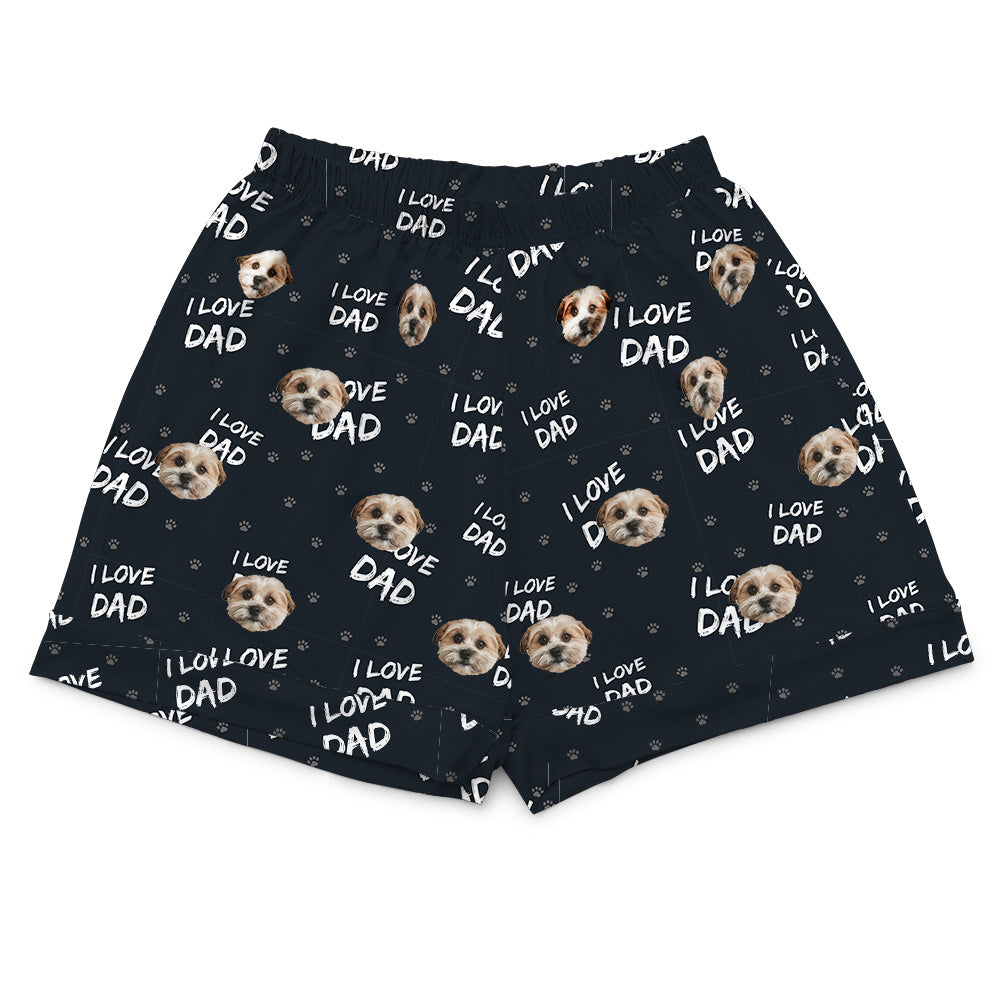 ILoveDadPajamaShorts