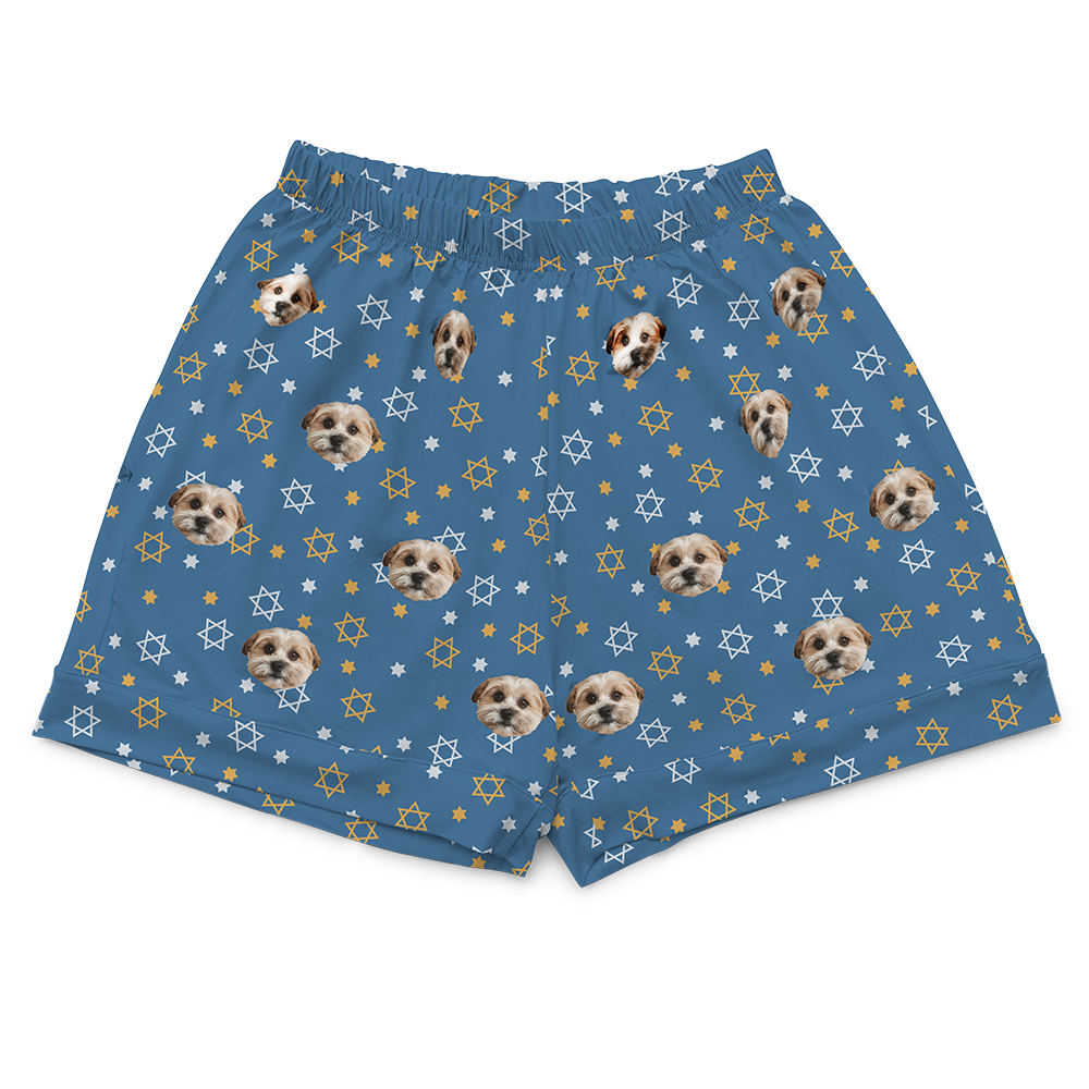 StarofDavidPajamaShorts