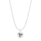 SilverDaintyEngravedPetMedallionCharm