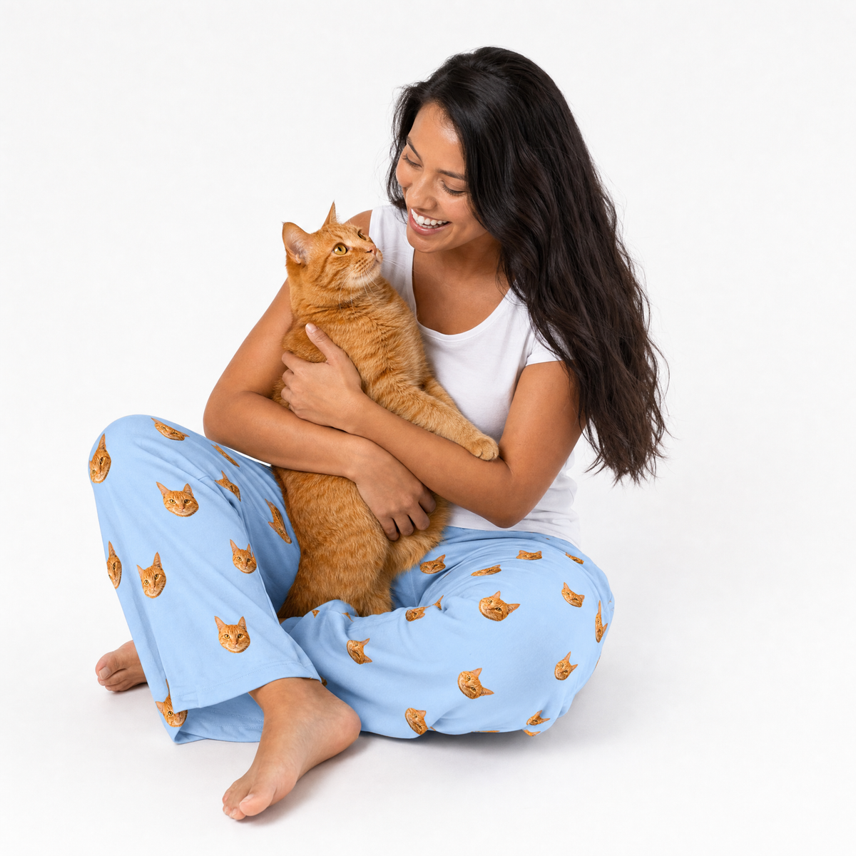Adult Custom Pet Face Pajama Pants