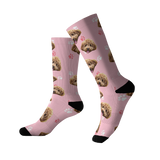 Light Pink Paws socks