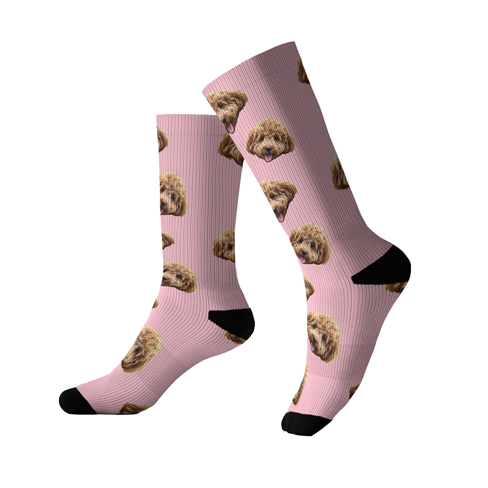 Pink Dream Paws Socks