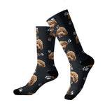 Black Paws Socks