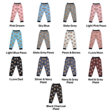 Pyjama boutonné adulte long
