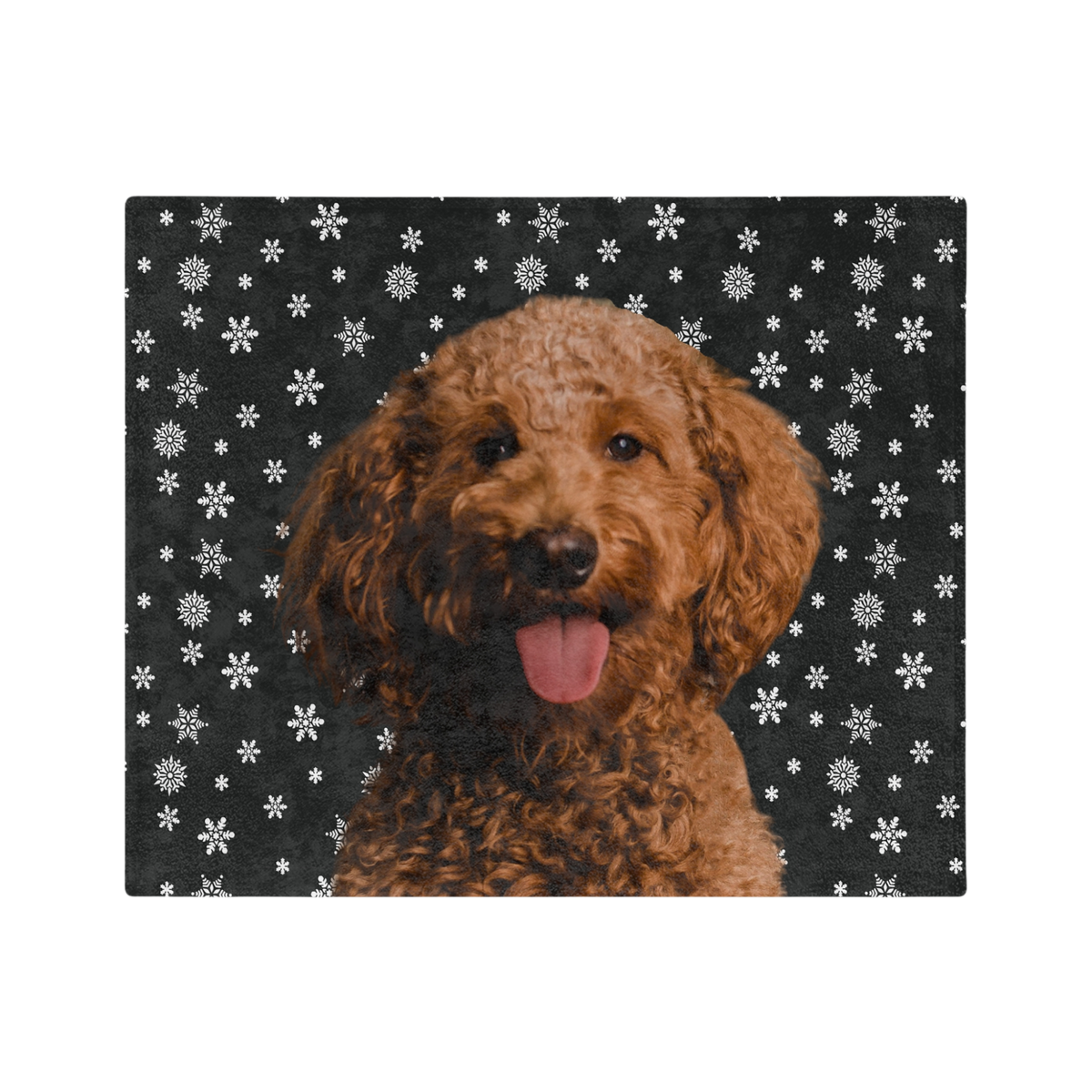 BlackandWhiteSnowflakesImageCutOut